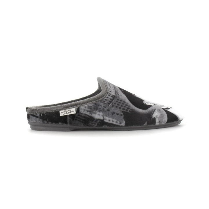 chausson mules homme Laurel et Hardy La Maison de l'espadrille  6770