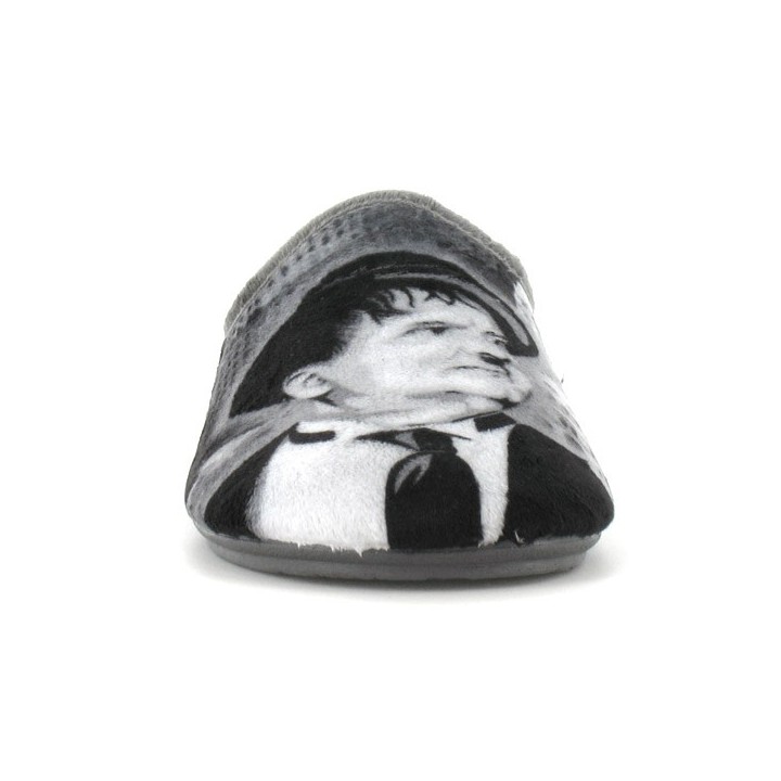 chausson mules homme Laurel et Hardy La Maison de l'espadrille  6770