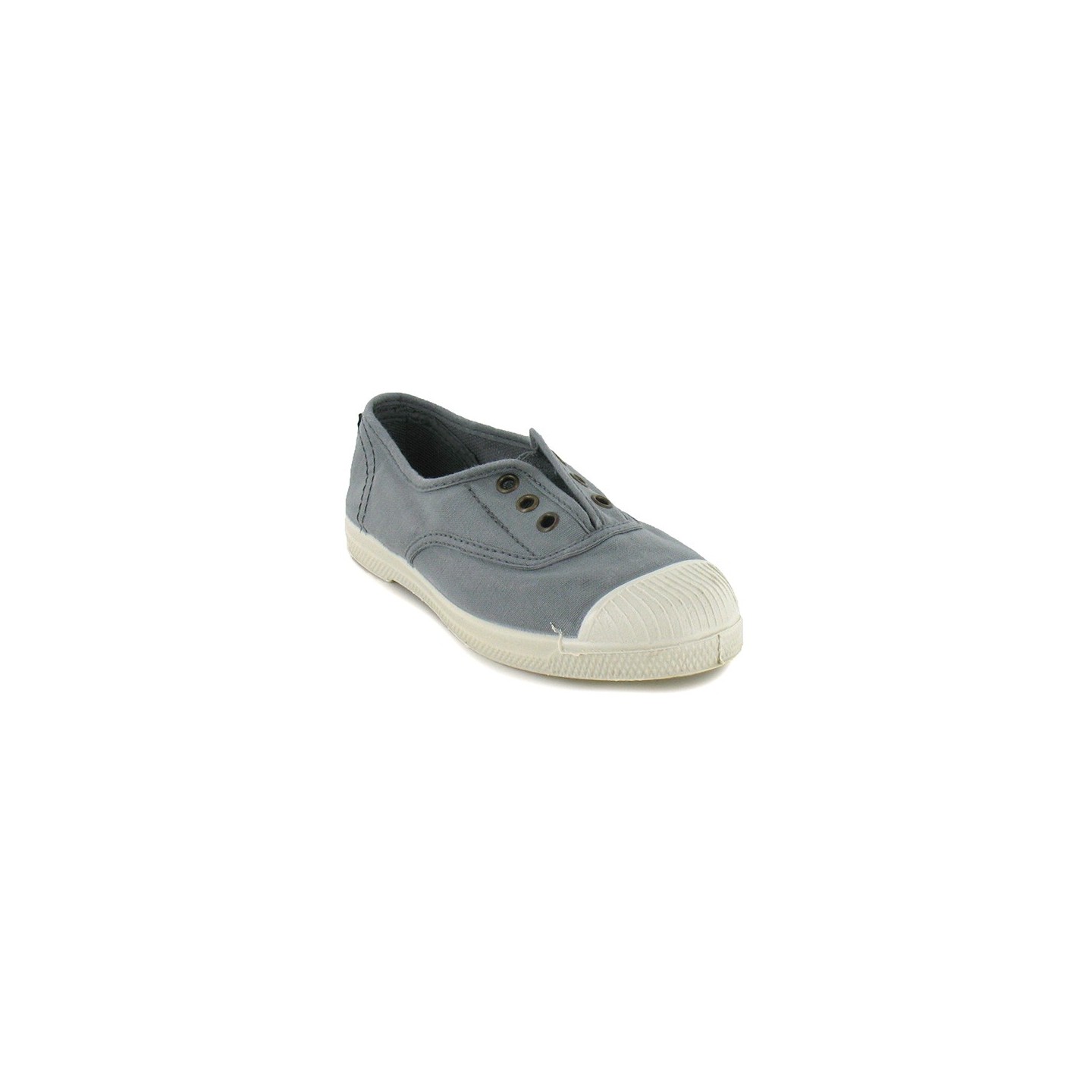 NATURAL WORLD - NATURAL WORLD - Basket Basse N°470 Gris - CHAUSSMART