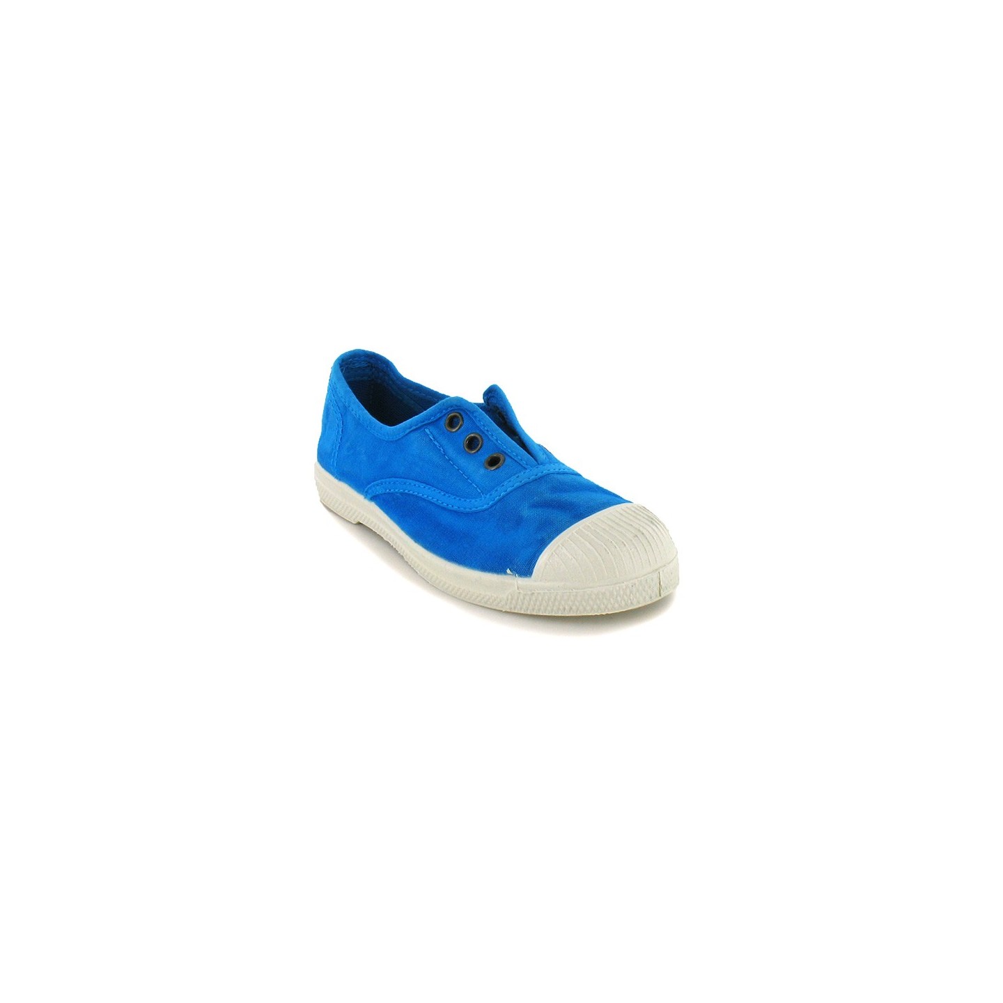 Promo - NATURAL WORLD - PROMO - NATURAL WORLD - Basket Basse N°470E Bleu - - CHAUSSMART