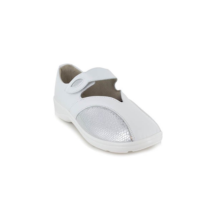 ballerines femme pieds sensibles varomed Klettschuh 79251
