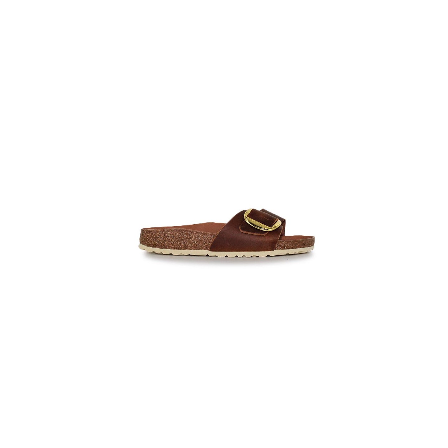 BIRKENSTOCK - BIRKENSTOCK - Madrid Big Buckle Camel Femme - CHAUSSMART