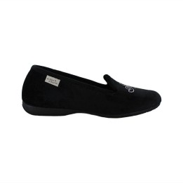 Chaussons noirs femme la maison de l'espadrille  6143