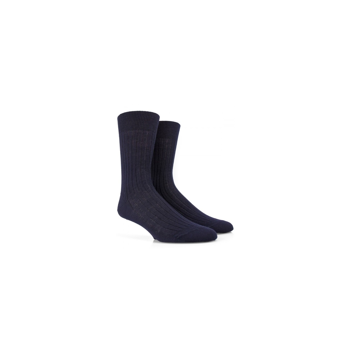DORE DORE - DORE DORE - Chaussettes côtelées en laine Merinos Marron Homme - CHAUSSMART