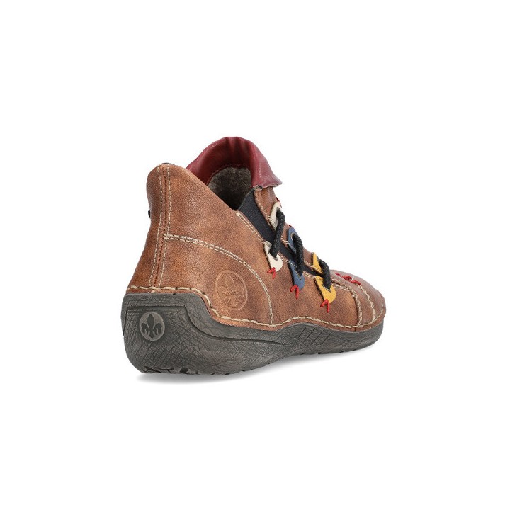 Boots zip femme Montenegro 72581