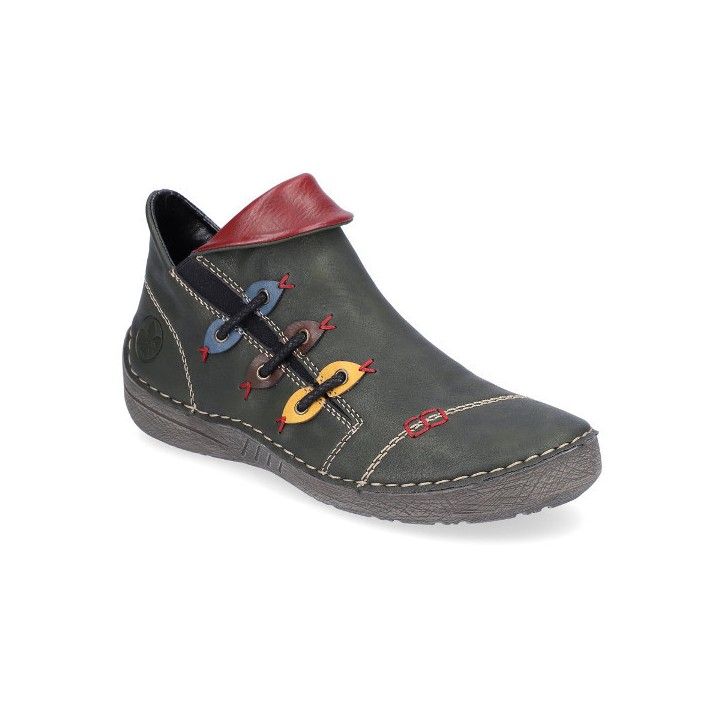 Boots zip femme Montenegro 72581
