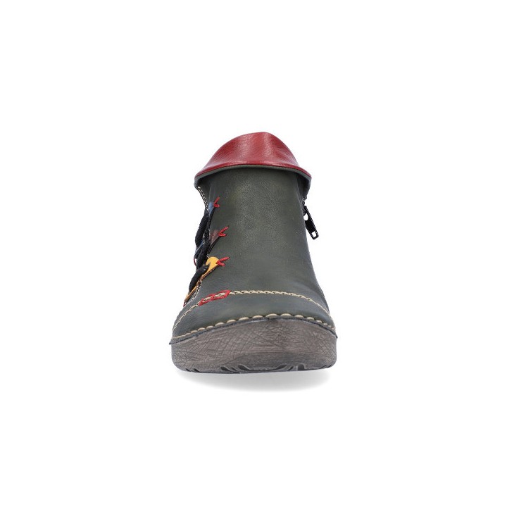 Boots zip femme Montenegro 72581