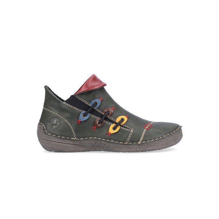 Boots zip femme Montenegro 72581