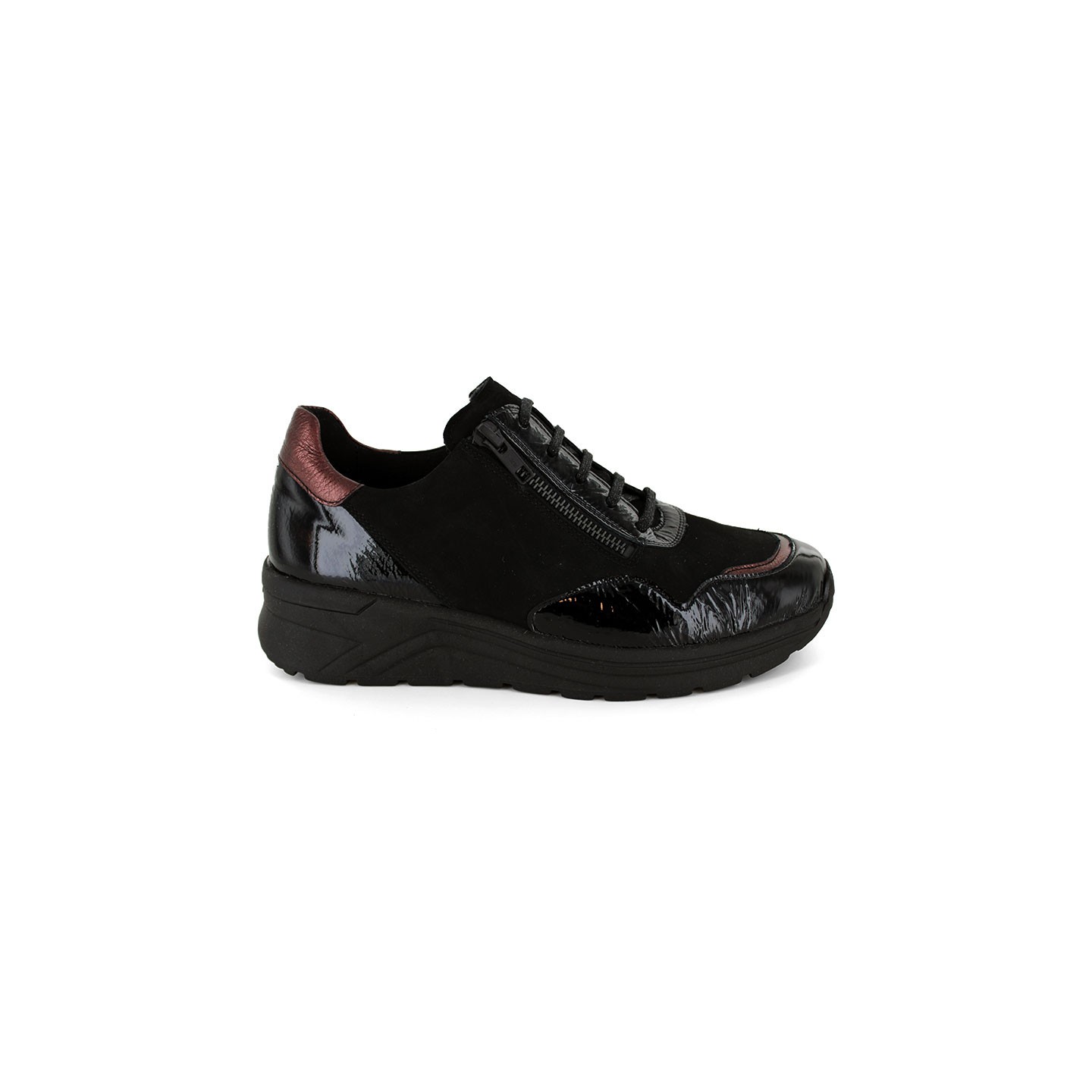 Promo - SOLIDUS - PROMO - SOLIDUS - Karma 59071 Noir - Femme - CHAUSSMART