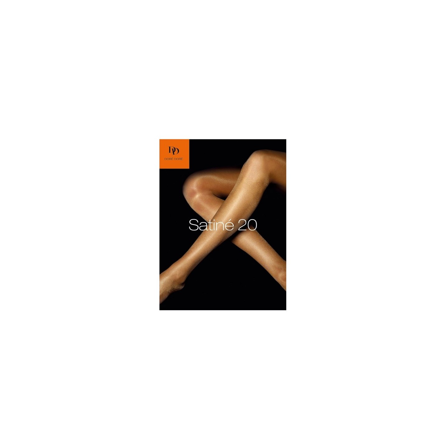 Promo - DORE DORE - PROMO - Collants Satiné 20 Marron Femme - CHAUSSMART