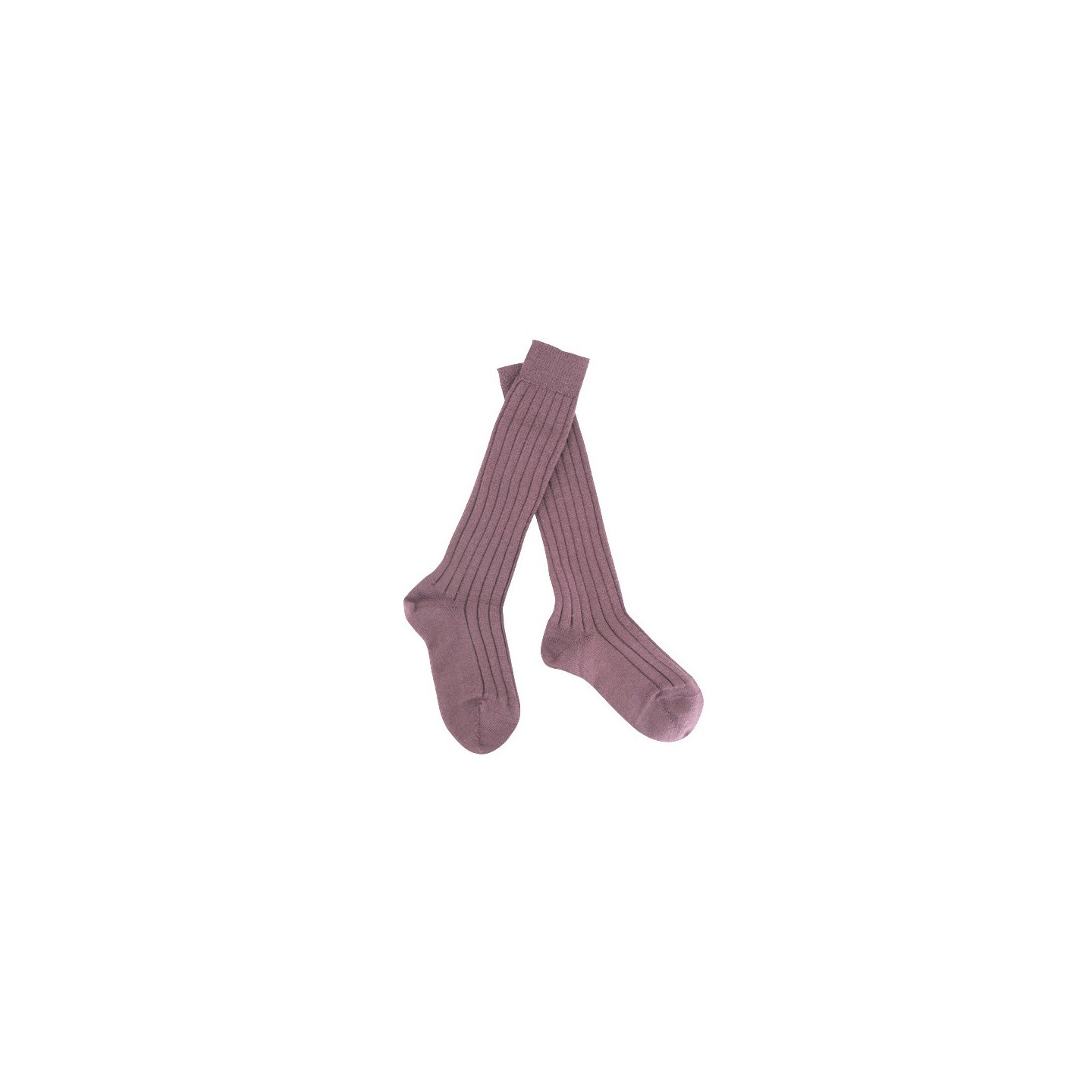 Promo - DORE DORE - PROMO - DORE DORE - chaussettes hautes enfant laine et coton Gris - - CHAUSSMART