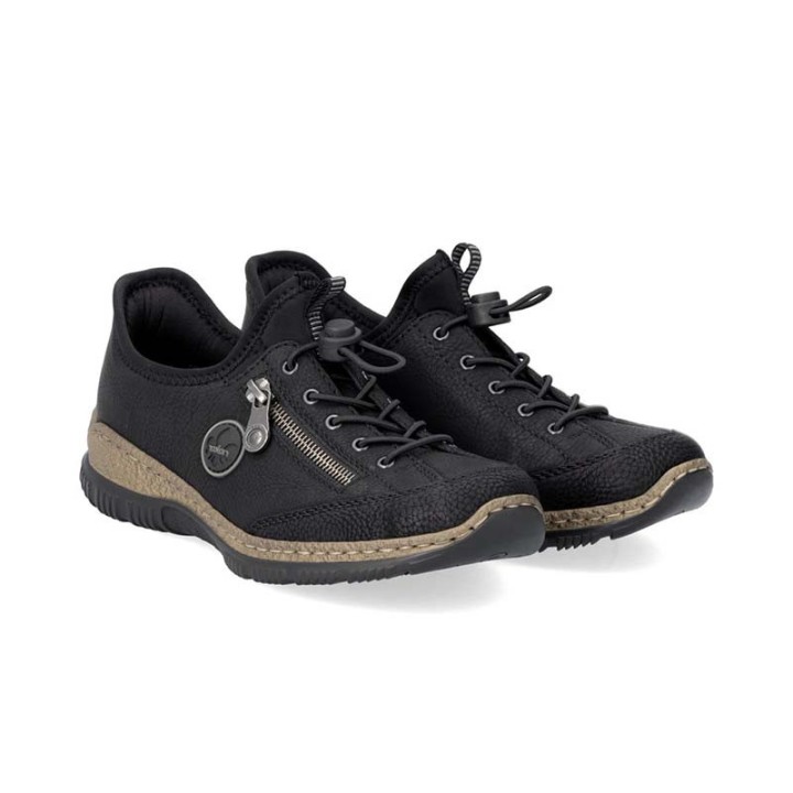 basket femme confortable Rieker Wildebuk N3267