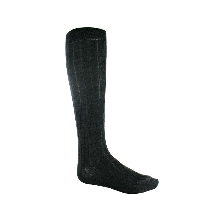 Chaussettes hautes homme 100 % Laine