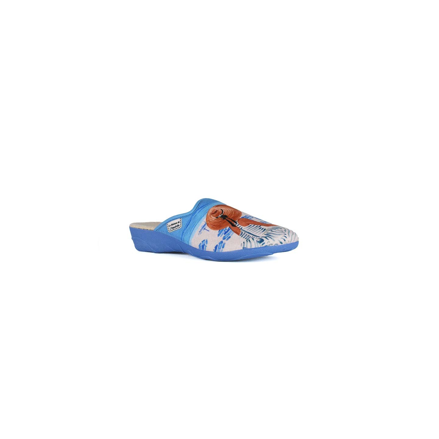 Promo - LA MAISON DE L'ESPADRILLE - PROMO - LA MAISON DE L'ESPADRILLE - 2056 Bleu - Femme - CHAUSSMART