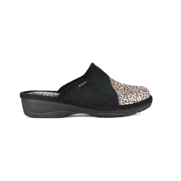 chaussons mules femme confortables Fargeot Pelage