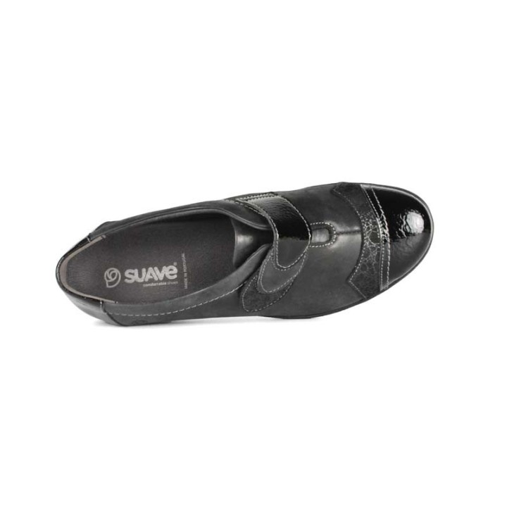 chaussures velcro femme Suave Dallas 7550