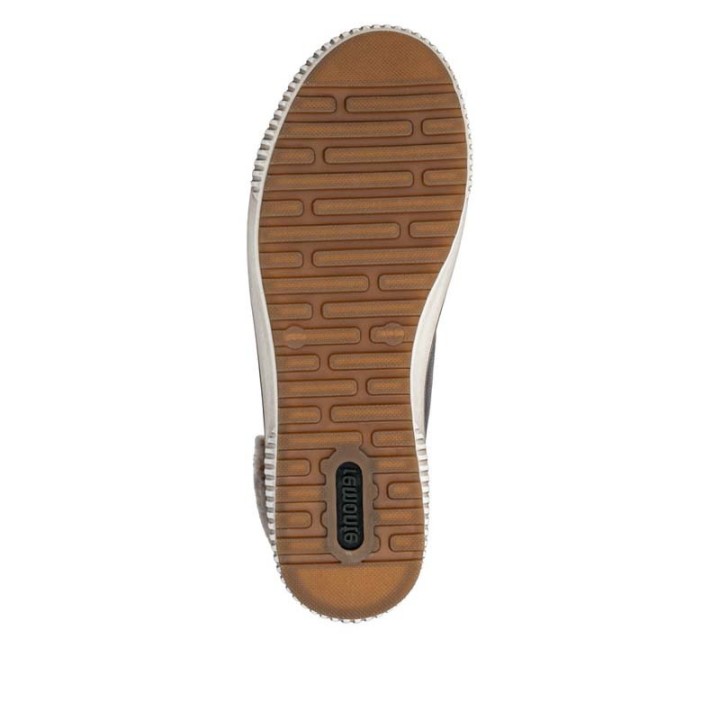 bottines femme marron fourrées Remonte D0780