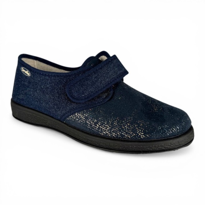 chaussons fermés pieds sensibles femme Semelflex Nathalie