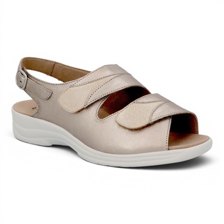 sandales femme pieds très larges et sensibles SOLIDUS Moni 74019