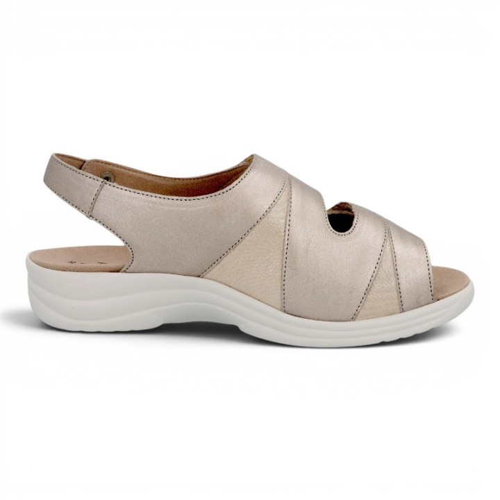 sandales femme pieds très larges et sensibles SOLIDUS Moni 74019