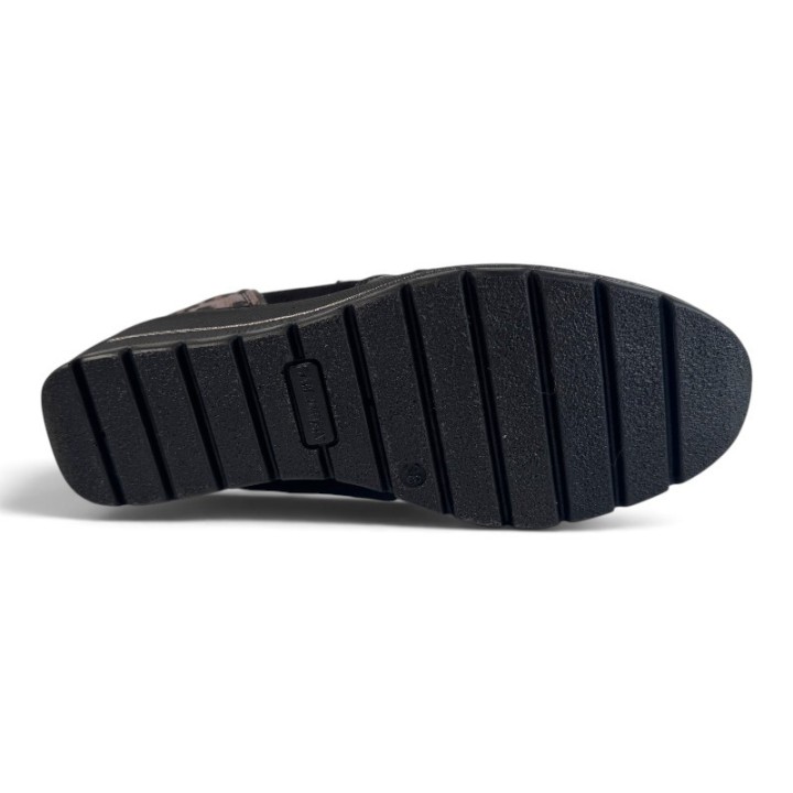 basket femme noire compensé confortable IMAC 205870