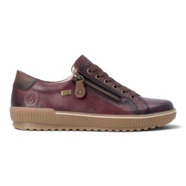basket femme basse confortable bordeaux Remonte D0700