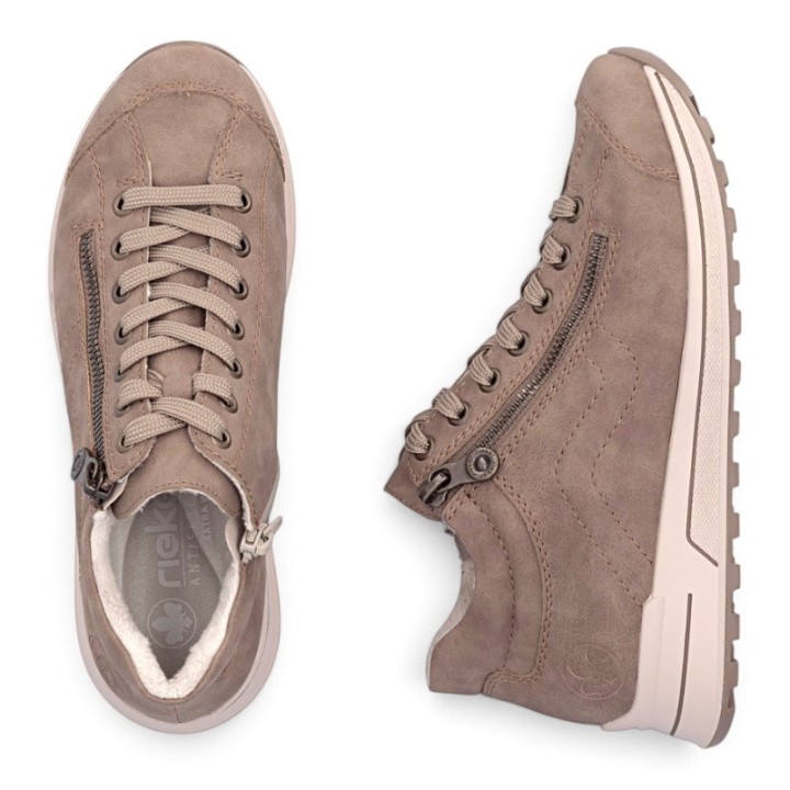 Basket Haute Femme confortable doublure chaude Rieker N1400
