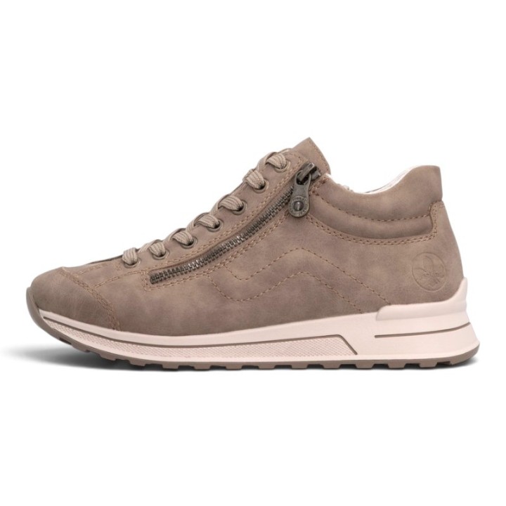 Basket Haute Femme confortable doublure chaude Rieker N1400