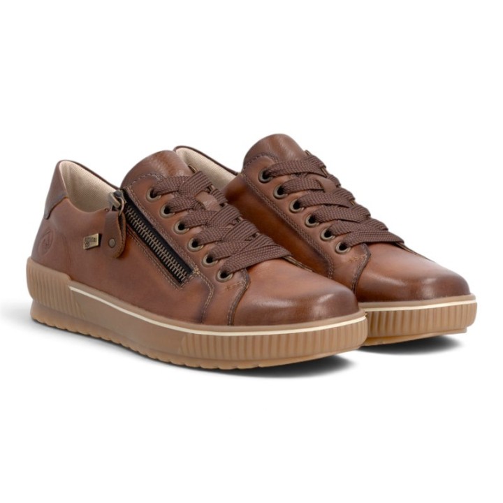 Baskets basses femme confortables semelle amovible Remonte D0700