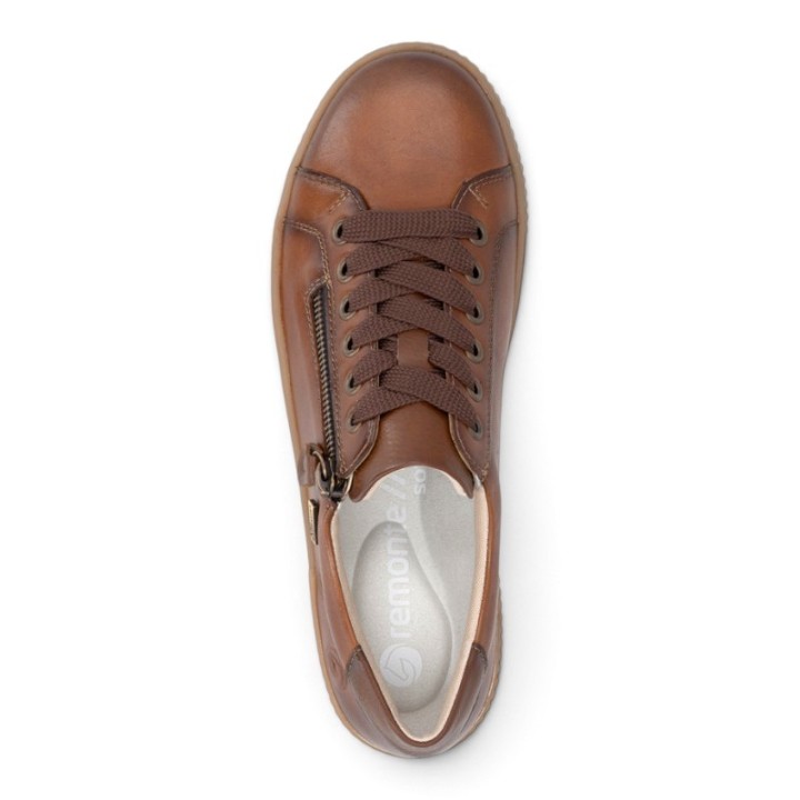 Baskets basses femme confortables semelle amovible Remonte D0700