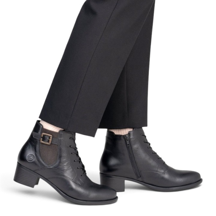 Bottines femme confortable à talon Remonte R5179