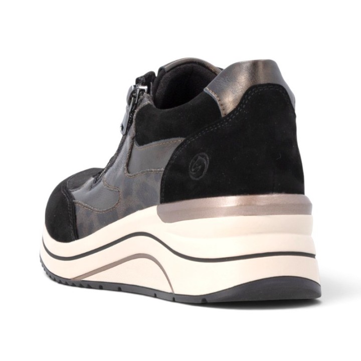 Basket Femme talon compensé confortable Remonte D0T23