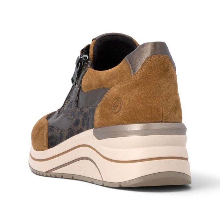 Basket Femme talon compensé confortable Remonte D0T23