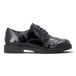 chaussures à lacets femme confortables noires Remonte D2Q04