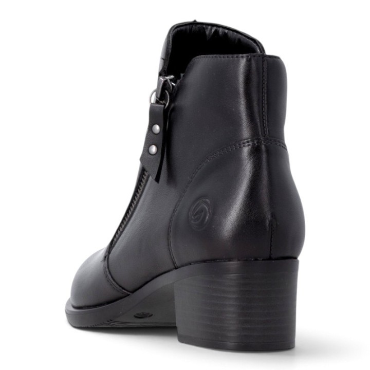 bottines femme noires confortables Remonte R5190