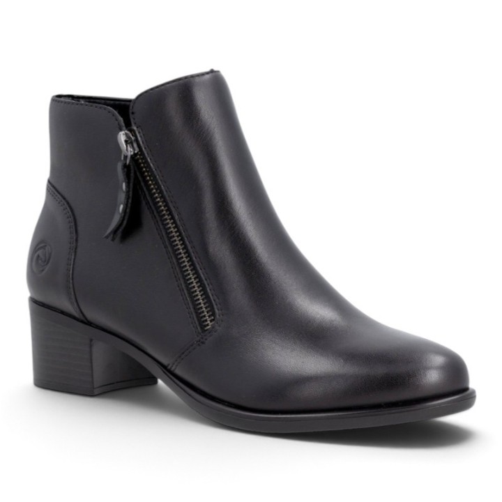 bottines femme noires confortables Remonte R5190