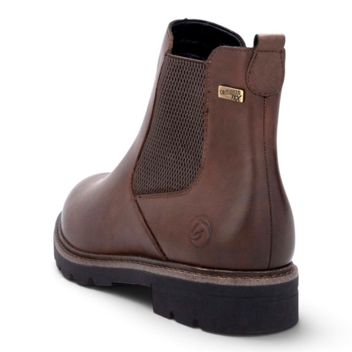 Bottines en cuir femme confortables semelle amovible Remonte
