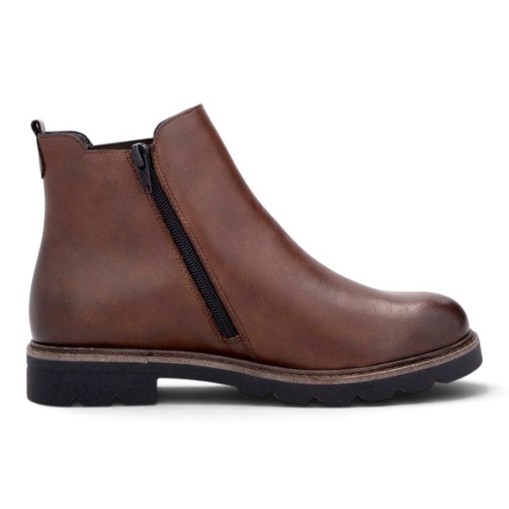 Bottines en cuir femme confortables semelle amovible Remonte