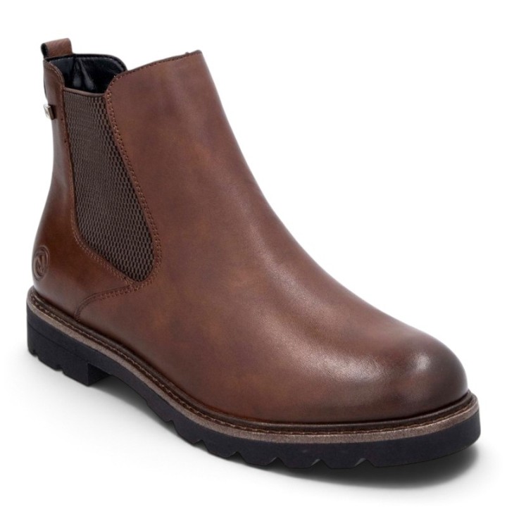 Bottines en cuir femme confortables semelle amovible Remonte
