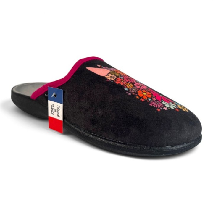 Chaussons Mules Femme Fargeot Biboom