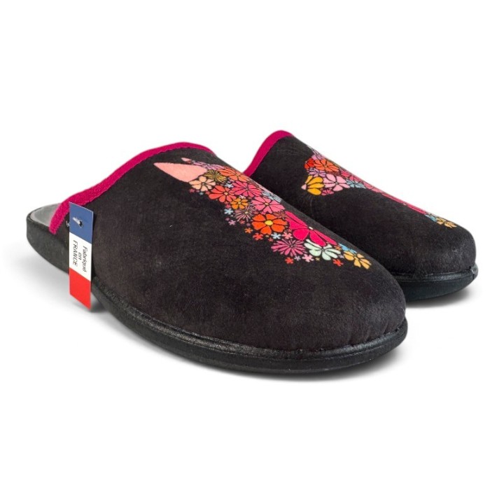 Chaussons Mules Femme Fargeot Biboom