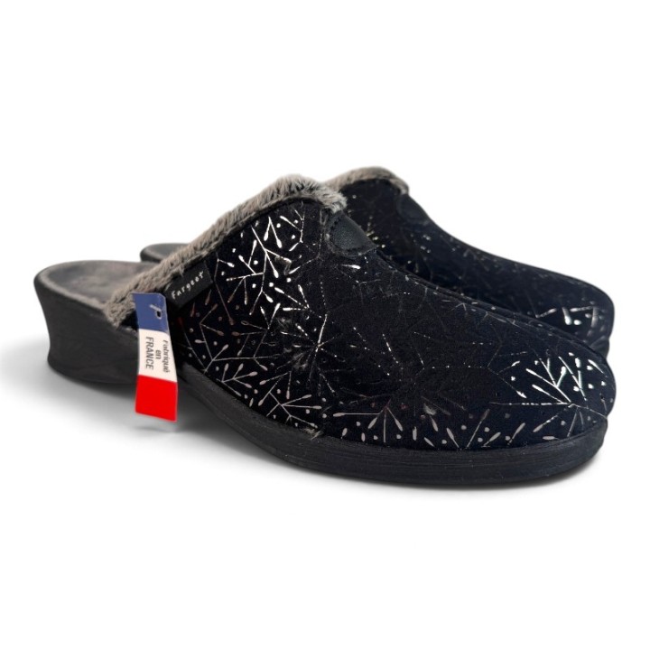Chaussons mules Femme Fargeot Fabrication Française