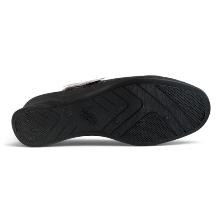 Chaussons mules fourrés en pure laine Fargeot