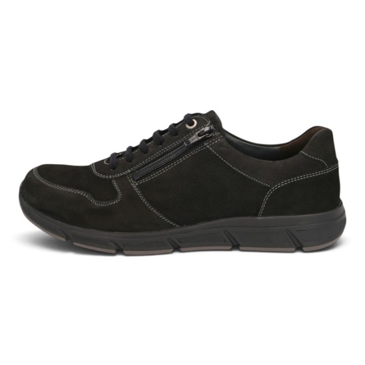 Basket Homme en cuir Pieds larges et Pieds sensibles SOLIDUS