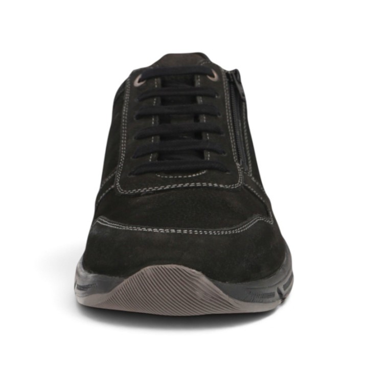 Basket Homme en cuir Pieds larges et Pieds sensibles SOLIDUS