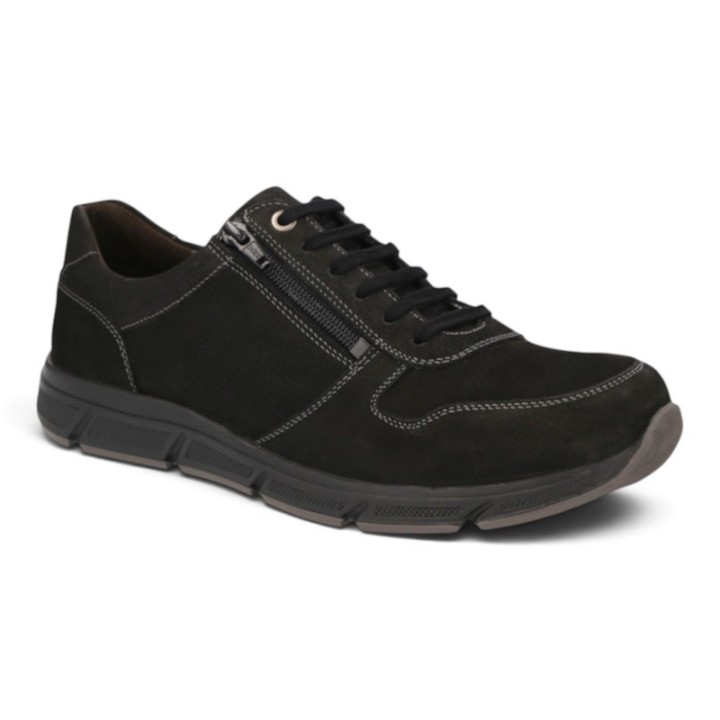 Basket Homme en cuir Pieds larges et Pieds sensibles SOLIDUS