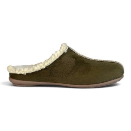 chaussons mule fourré femme la Maison de l'Espadrille