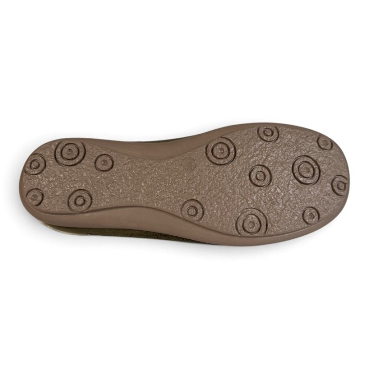 Chaussons mules femme fourrés la Maison de l'Espadrille