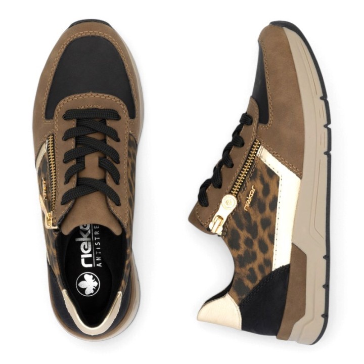 Basket basse femme semelle amovible confortable Rieker