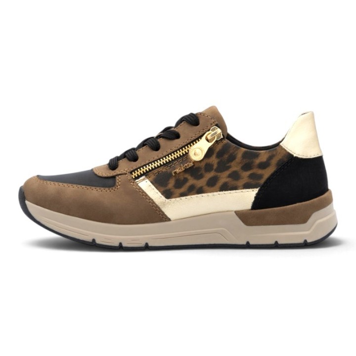 Basket basse femme semelle amovible confortable Rieker